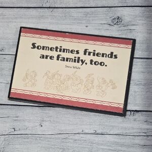 Disney Hallmark Snow White Quote Sign